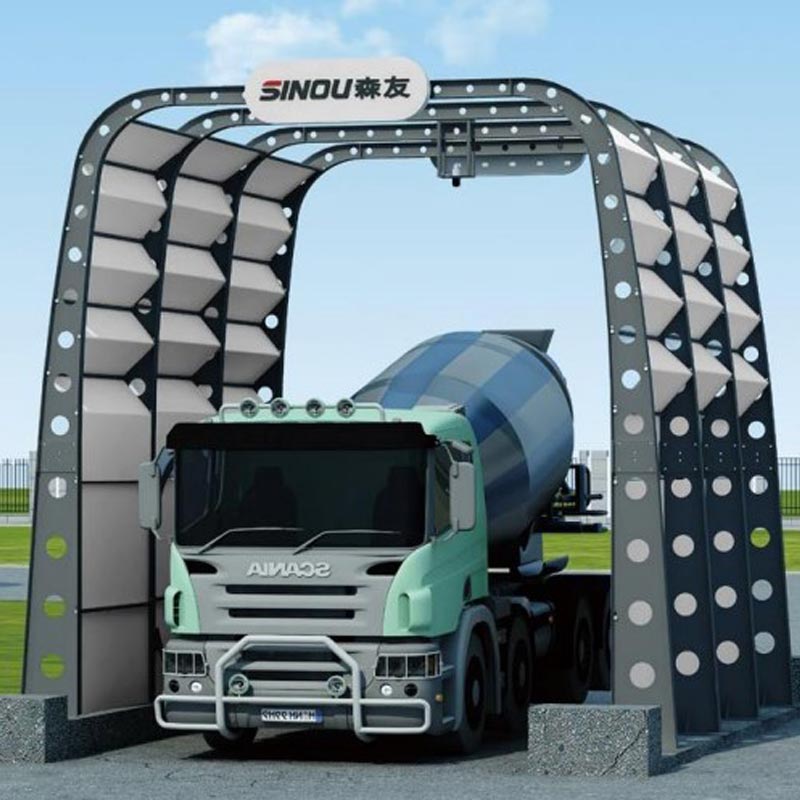 Hoe verbetert een wasmachine voor zware mengwagens de reiniging van betonvloot?